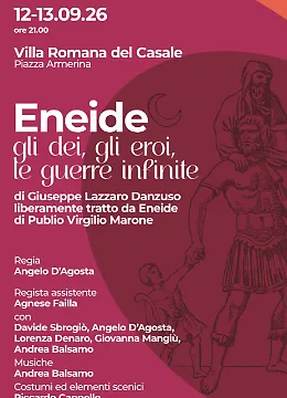 Eneide: d&egrave;i, eroi e guerre infinite nella Villa Romana del Casale