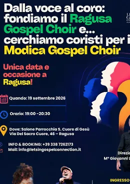 Gospel Open Night a Ragusa: nasce il Ragusa Gospel Choir con Yvonne Mich&egrave;le