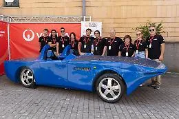 L'auto solare siciliana Archimede pronta per la sfida europea sul circuito belga di Zolder
