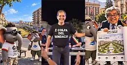 Saro e Trino alla scoperta del nuovo "corso dei Martiri": il video tutto da ridere di "CataniaAiAi"