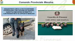 Messina, sequestrati 3,5 chili di droga alla stazione Centrale: un arresto
