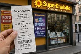 Superenalotto da record, centrato il 6 da 223 milioni di euro