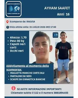 Ragusa, scomparso un altro adolescente: cresce l'allarme