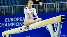 A scuola di ginnastica artistica con la "libellula d'oro" July Marano