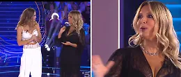 Ilary Blasi in bianco apre il Grande Fratello Vip 9: non manca la frecciatina velata a Totti e Bocchi