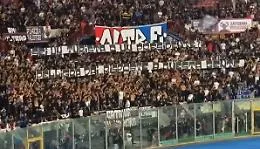 Catania, la protesta della Nord: "Pelligra, sei turista o presidente?"