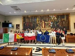 Modica, accolti a palazzo di Citt&agrave; trentuno giovani partecipanti al progetto Erasmus