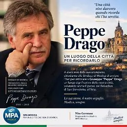 Modica, anche l'Mpa chiede alla sindaca di intitolare uno spazio a Peppe Drago