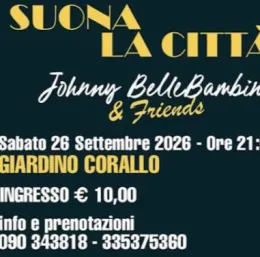 Suona la citt&agrave; al Giardino Corallo: groove, blues e soul con Johnny BelleBambine & Friends