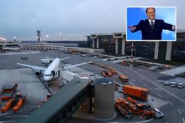 Malpensa porta il nome di Silvio Berlusconi: targa al Terminal 1 dedicata al Cavaliere
