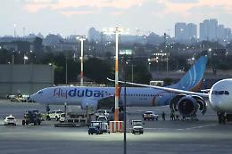 Pilota ferito sul volo FlyDubai, il copilota ha usato l'ascia d'emergenza