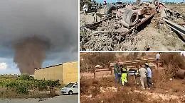 Case distrutte, scuola inagibile e almeno 11 feriti: Marsala e Petrosino contano i danni del tornado. &laquo;Una scena di guerra&raquo;