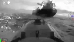 L'attacco dei droni ucraini alle petroliere russe nel Mar Nero: il video dei servizi segreti