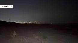Tempesta di fulmini sopra Catania, lo spettacolo fra le nuvole visto da Vaccarizzo 