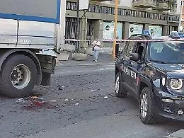 Morto il 90enne investito da un mezzo pesante in corso Italia