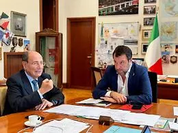 Matteo Salvini d&agrave; il via libera allo Schifani bis. &laquo;Ma dopo di lui immagino un governatore leghista in Sicilia&raquo;