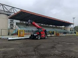 Prende forma il nuovo campo sportivo