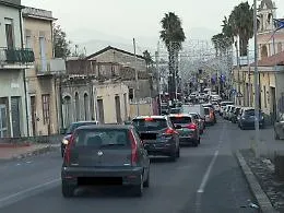 Traffico in tilt all&rsquo;ingresso nord tra S. Maria la Strada e Riposto