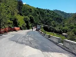 Riaperto il tratto della Sp 45 a Massa S. Nicola