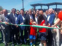 Inaugurato lo stadio di via Francaviglia: &laquo;Una casa per i giovani&raquo;