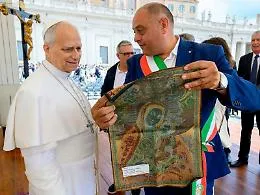 Il sindaco Caggegi ricevuto in udienza da Papa Leone XIV
