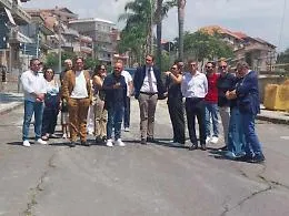 La frana di Zona Ponte e il lungo sopralluogo per iniziare a sperare