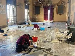 Sala delle Lapidi, restauri senza fine: ennesimo rinvio, la nuova data per il ritorno del Consiglio &egrave; il 12 settembre