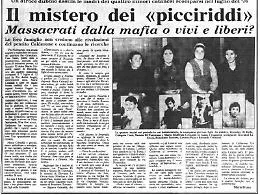 La nipote di uno dei 4 picciriddi fatti sparire mezzo secolo fa: &laquo;Sentivo parlare la mia famiglia dello zio che non c&rsquo;era pi&ugrave;&raquo;