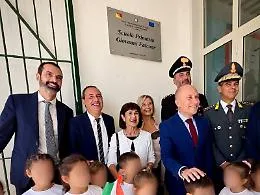 Il plesso scolastico "La Pira 3" intitolato a Giovanni Falcone