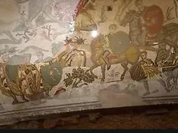 Alla Villa Romana acqua nel corridoio della Grande Caccia: mosaici a rischio e manutenzione nel mirino