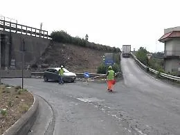 Chiuso lo svincolo della Ss 121: viabilit&agrave; stravolta, traffico in tilt