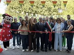 Festa per la nuova scuola &ldquo;Da Vinci&rdquo;: &laquo;&Egrave; la prima costruita grazie al Pnrr&raquo;