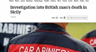 Il mistero di Canicattini sulla stampa inglese: &laquo;John viveva nella comunit&agrave; hippie da tre anni&raquo;