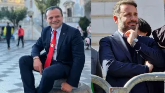 Di Paola, l&rsquo;ultimo dei mohicani a Palermo, nella sua Gela &egrave; padre del campo largo che canta "Bella ciao " e "Faccetta nera"