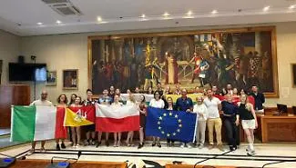 Modica, accolti a palazzo di Citt&agrave; trentuno giovani partecipanti al progetto Erasmus