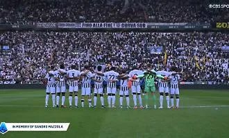 Vergogna allo Stadium, la curva Juve si volta di spalle durante l'omaggio a Mazzola (usando Scirea come scudo)