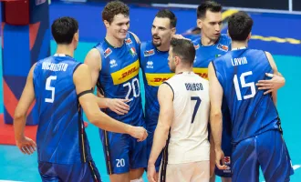 Pallavolo, azzurri senza piet&agrave;: 3-0 alla Danimarca e pass per i quarti