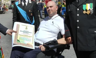 Medaglia d'Oro, una sedia a rotelle e nessun risarcimento: l'appello per il brigadiere Grasso