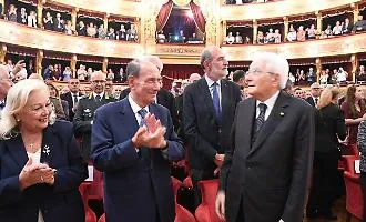 Palermo, il presidente Mattarella alla proiezione del film su Biagio Conte