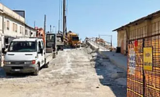 Via Don Blasco, la ricostruzione del viadotto Portalegni ancora in ritardo