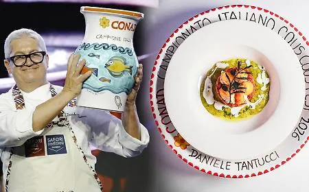 Cous cous fest, ecco la ricetta mediterranea con tartare di tonno del nuovo campione italiano Daniele Tantucci