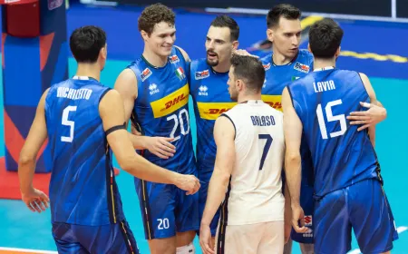Pallavolo, azzurri senza piet&agrave;: 3-0 alla Danimarca e pass per i quarti