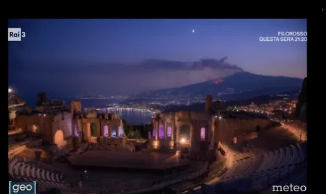 Le fotografie dell'Etna e della Luna di Marcella Giulia Pace in onda su Rai 3
