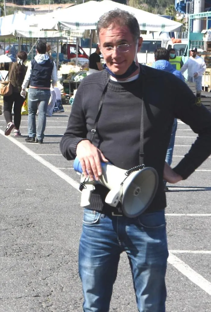 L'assessore Balsamo (foto Santi Zappal&agrave;)