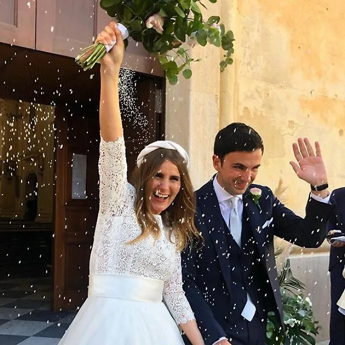 Sarah Balivo e il marito Piero Cicconi