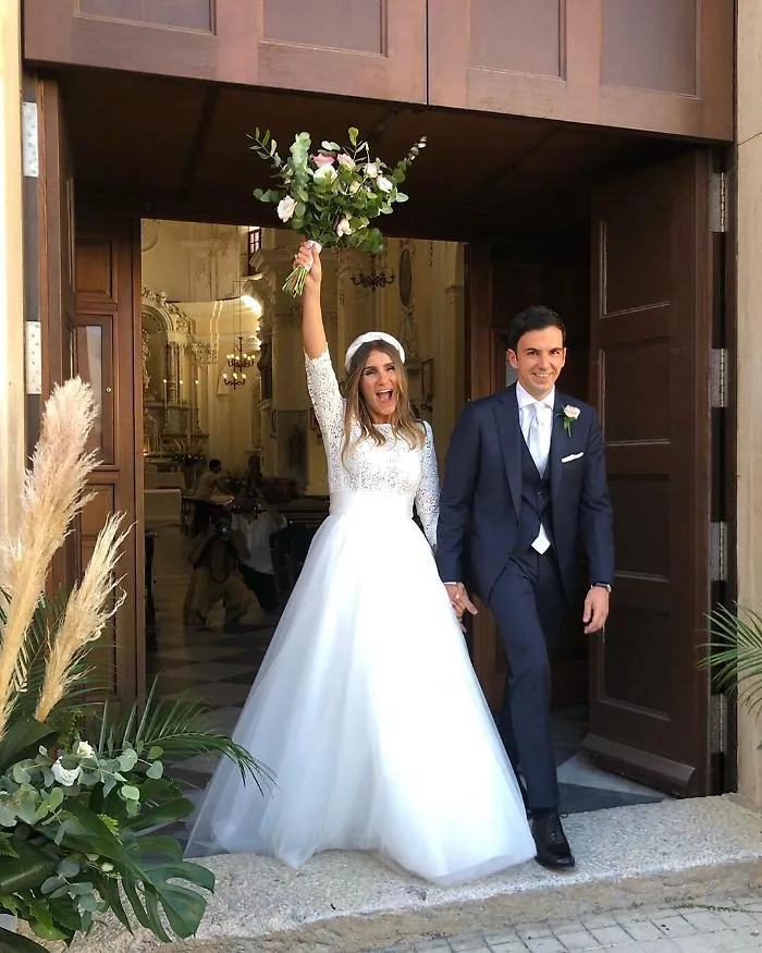 Sarah Balivo e il marito Piero Cicconi