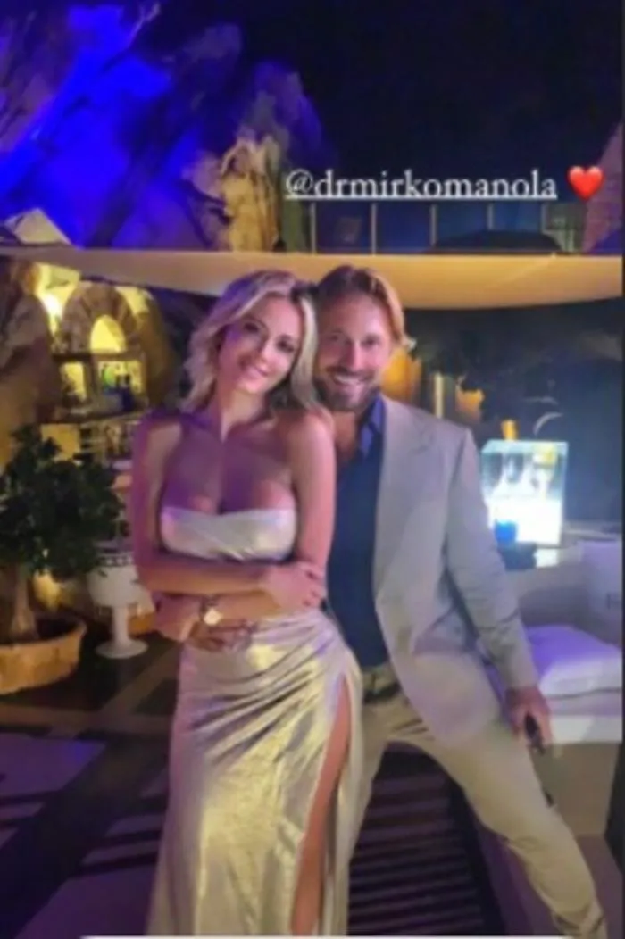 Diletta Leotta con il fratello Mirko Manola