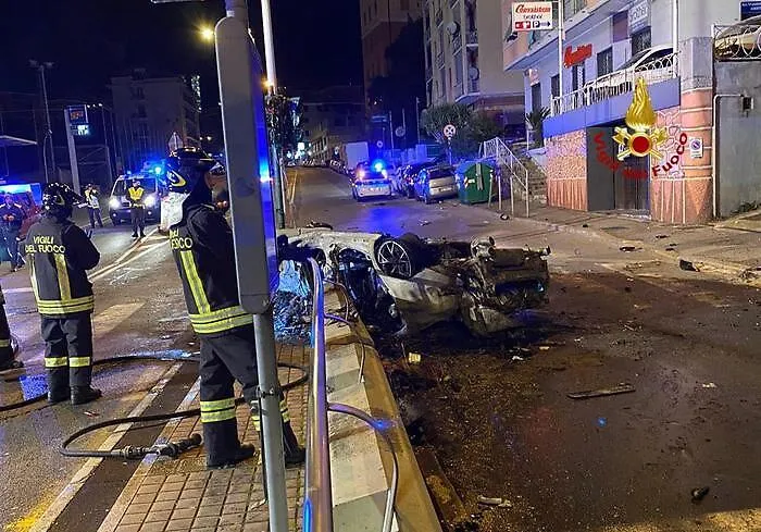Un siciliano di San Cataldo morto carbonizzato in un incidente stradale a Genova