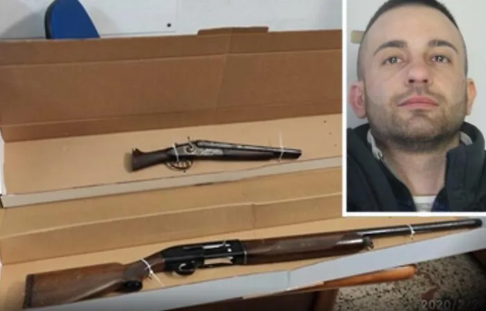 Catania, nascondeva due fucili a San Cristoforo: arrestato dai Falchi