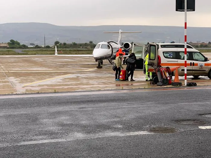 Espianto multi organo e l'aeroporto di Comiso apre eccezionalmente